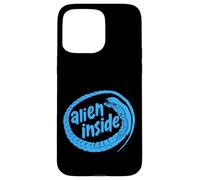 'Alien Inside' Funny Xenomorph Sci-FI Earth Movie Design Coque pour iPhone 15 Pro Max