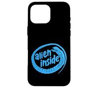 'Alien Inside' Funny Xenomorph Sci-FI Earth Movie Design Coque pour iPhone 16 Pro Max