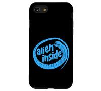 'Alien Inside' Funny Xenomorph Sci-FI Earth Movie Design Coque pour iPhone SE (2020) / 7/8