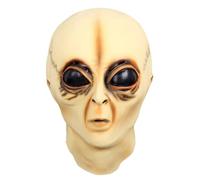 Alien Maask - Masque d'extraterrestre - Costume d'alien Maask | Masque facial sur le thème des extraterrestres, masque portable pour festival, accessoires de farce multifonction pour carnaval, jeu de