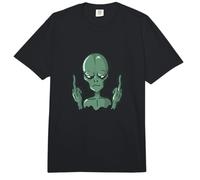 Alien montrant Le Majeur Comfort Colors Adult Heavyweight T-Shirt