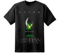 Alien Movie Poster T Shirt (S-3XL) - Ridley Scott Original Movie Weyland Yuta...