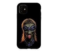 Alien Mullet Extraterrestrial Party Rocker Sci-FI Humour Coque pour iPhone 11