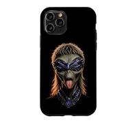 Alien Mullet Extraterrestrial Party Rocker Sci-FI Humour Coque pour iPhone 11 Pro
