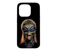 Alien Mullet Extraterrestrial Party Rocker Sci-FI Humour Coque pour iPhone 15 Pro