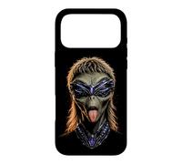 Alien Mullet Extraterrestrial Party Rocker Sci-FI Humour Coque pour iPhone 17 Pro Max