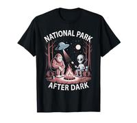 Alien National Park APRÈS Dark Bigfoot Camping Infirmière T-Shirt