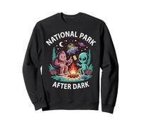 Alien National Park APRÈS Dark Camping Crew Camping Camping Sweatshirt