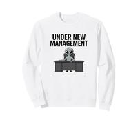 Alien Office Manager Humour Graphique Sweatshirt