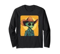 Alien Outlaw pour une balade dans l'espace sauvage et les cowboys Manche Longue