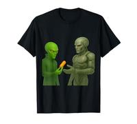 Alien Paying Robot Orange Capsule Pilule Crypto Cadeau T-Shirt