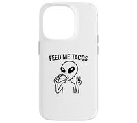 Alien Peace Love Tacos Tee - Funny UFO Food Lover Tees Coque pour iPhone 14 Pro