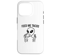 Alien Peace Love Tacos Tee - Funny UFO Food Lover Tees Coque pour iPhone 16 Pro