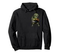 Alien Pocket HUmour OVNI Extraterrestre Geek Science Fiction Sweat à Capuche