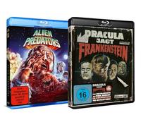 Alien Predators + Dracula jagt Frankenstein - Limited "Horror Bundle" - 2 BLU-RAY Set - UNCUT! [Blu-ray]