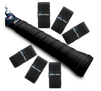 Alien Pros Grip De Raquette de Tennis (6 Grips) - Pré-découpé et Léger - Surgrip pour Raquette de Tennis - Recouvrez Votre Raquette pour de Meilleures Performances (6 Grips)