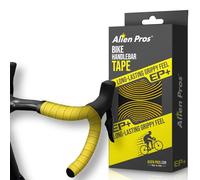 Alien Pros Ruban de guidon de vélo jaune nouveau modèle EP+ (lot de 2) - Enveloppez votre vélo pour une conduite confortable - Améliorez l'adhérence de votre vélo avec ces