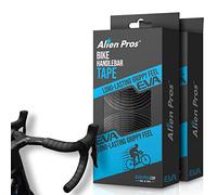 Alien Pros Ruban de Guidon de Vélo Matière EVA (Lot de 4) Noir - Améliorez la Prise en Main de Votre Vélo Grâce à ce Ruban de Guidon de Vélo - Recouvrez Votre Vélo pour Une Conduite Confortable