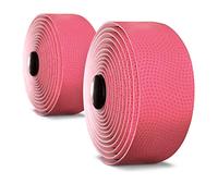 Alien Pros Ruban de Guidon de Vélo Matière PU (Lot de 2) - Améliorez la Prise en Main de Votre Vélo Grâce à ce Ruban de Guidon de Vélo (Rose)