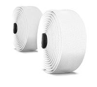 Alien Pros Ruban de Guidon de Vélo Matière PU (Lot de 2) - Améliorez la Prise en Main de Votre Vélo Grâce à ce Ruban de Guidon de Vélo (Blanc)