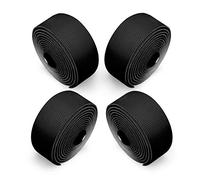 Alien Pros Ruban de Guidon de Vélo Matière PU (Lot de 4) Noir - Améliorez la Prise en Main de Votre Vélo Grâce à ce Ruban de Guidon de Vélo - Recouvrez Votre Vélo pour Une Conduite Confortable
