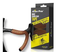 Alien Pros Ruban de guidon de vélo nouveau modèle EP+ (lot de 2) - Enveloppez votre vélo pour une conduite confortable - Améliorez l'adhérence de votre vélo avec ces (Marron)
