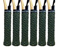 Alien Pros Tennis Racket Grip Tape (6 Grips) - Tac Moisture Feel Tennis Grip - Tennis Overgrip Grip Tape Raquette de Tennis - Enveloppez Votre Raquette pour Une Haute Performance (6 Grips)