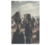 Alien Puzzles Adultes 1000 Pièces en Bois, Jouet De Puzzle De Défi De Cerveau pour des EnfFourmis, D’Intelligence 78×53cm