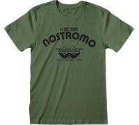 Alien - Retro Nostromo - T-Shirt Olive - L, Vert Olive, L