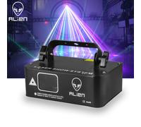 ALIEN RGB 500mW Projecteur de faisceaux laser scanner Ligne lumiere DMX effet éclairage de scène Lazer Lampe de Scène projecteur parti lumière Eclairage DJ Disco pour piste de danse Dj mariage fête