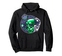 Alien Selfie Snap pour astronome Teacher Space Fan Sweat à Capuche