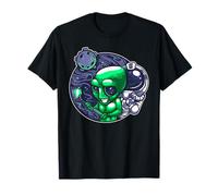 Alien Selfie Snap pour astronome Teacher Space Fan T-Shirt