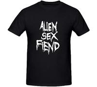 Alien Sex Fiend All Our Yesterdays Tee Shirts Mens Black L