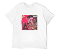 Alien Sex Fiend I Walk The Line T-Shirt Graphic Tee Printed Top Mens White Shirt M