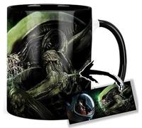 Alien Sigourney Weaver Ridley Scott Tasse Ceramique Intérieure et Poignée Noire Mug