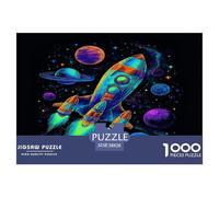 Alien Spaceship Puzzles 1000 Pièces Un Puzzle Captivant pour Adultes Et Enfants À Partir 38x26cm/1000pcs