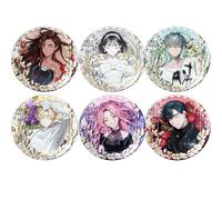 Alien Stages Tinplate Badge, Badge Figurine Jeux 6 Pièces, 58mm Alien Stages Sac Pins Cosplay Accessoires De Costume