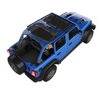Alien Sunshade Jeep Wrangler JLU (à partir de 2018) - Pare-Soleil Avant et arrière en Maille pour Jeep JL Unlimited - Bloque Les UV, Le Vent, Le Bruit - Couverture de Bikini JLkini pour Le Sport,