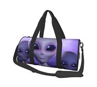 Alien UFO Space Travel Duffel Bag Large Sports Gym Bag Multifonction Overnight Bag for Men Women