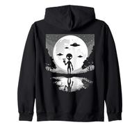 Alien UFOs Area 51 Extraterrestre Funny Cosmic Encounter Sweat à Capuche