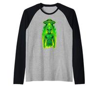 Alien vert et OVNI, enlèvement extraterrestre Manche Raglan