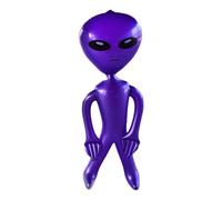 Alien vert gonflable - Cadeaux de fête gonflables Jumbo Green Alien | Alien vert | Décorations de fête extraterrestre | Ballons extraterrestres Photo Prop Blow Up Alien pour Halloween Birthday Partie