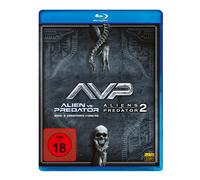 Alien vs. Predator 1+2 (Blu-ray) Sanaa Lathan Raoul Bova Paul W.S. Anderson