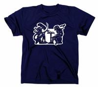 Alien Vs Predator AVP Chess Fun T-Shirt, échecs Small Bleu - Bleu Roi