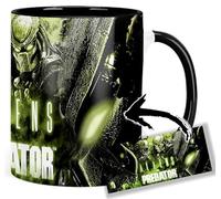 Alien Vs Predator Avp Xenomorph Tasse Ceramique Intérieure et Poignée Noire Mug