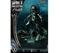 Alien vs. Predator Statuette Real Elite Masterline Series 1/3 Requiem Wolf Predator Deluxe Bonus Ver. 95 cm
