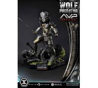 Alien vs. Predator Statuette Real Elite Masterline Series 1/3 Requiem Wolf Predator Deluxe Ver. 95 cm