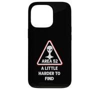 Alien Warning Alien : Design de Science-Fiction Amusant de la Zone 52 Coque pour iPhone 13 Pro