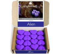 Alien Wax Melts-16 X 5g Heart Shaped Soy Wax Vegan & Pet Friendly Base On Presentation Gift Box