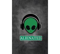ALIENATED: Headphones - Full Art Cover | Hardcover Lined Notebook (6×9): A modern aesthetic notebook for music lovers and introverted minds